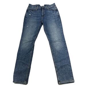 Sun + Stone Athletic Slim-Fit Jeans‎ Mens 32 x 32 Highway Dark Wash Denim
